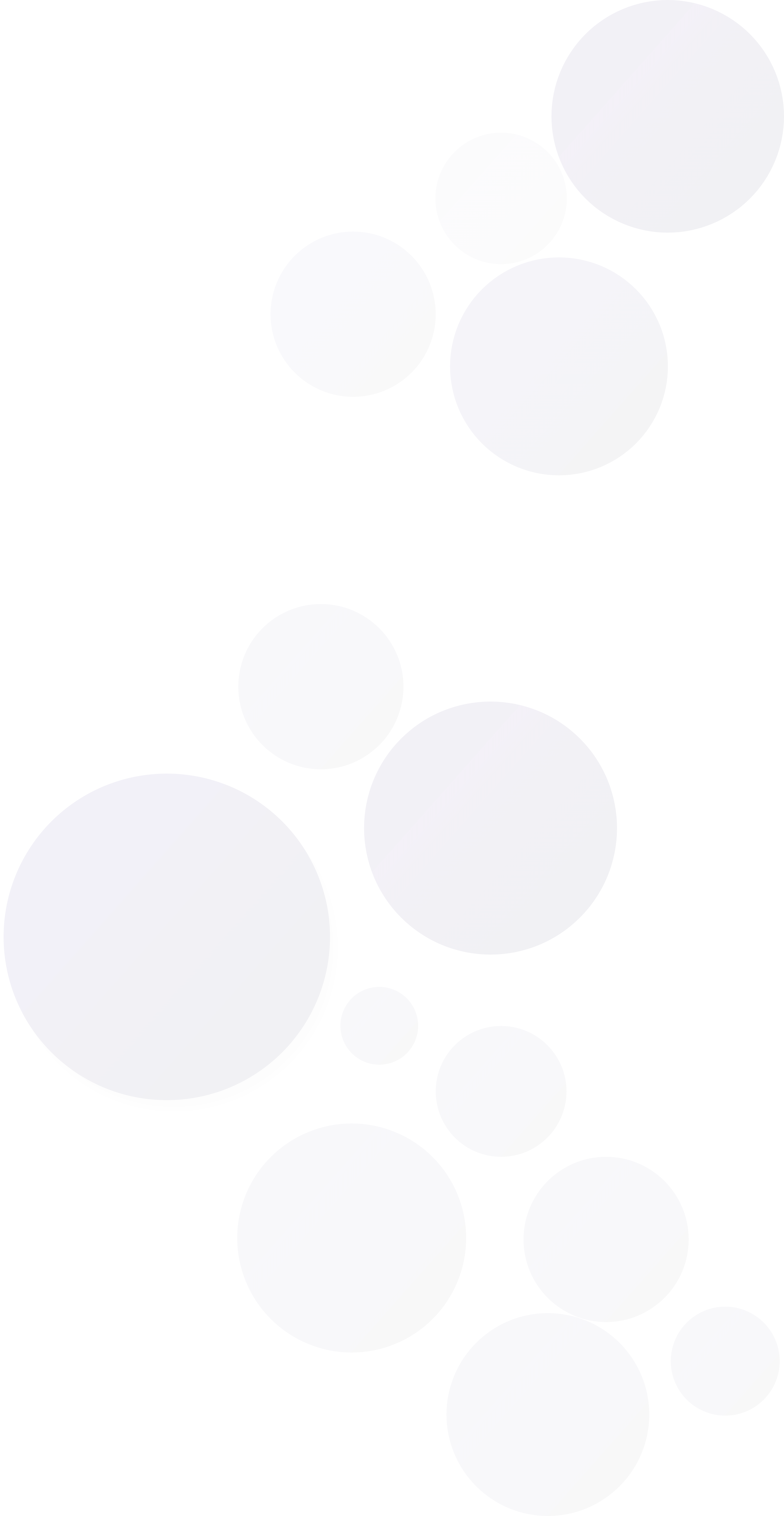 background image of floating balls